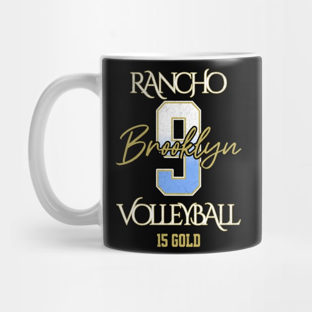 Brooklyn #9 Rancho VB (15 Gold) - Black by Rancho Family Merch